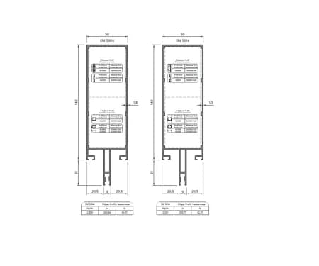 Aluminium Curtain Wall Profile