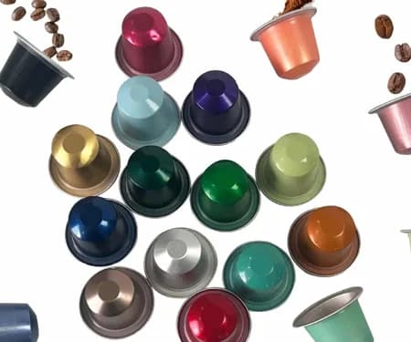 Aluminium Foil Nespresso Coffee Capsules