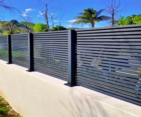 Aluminium Garden Fence