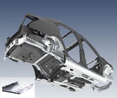 Aluminium Extrusion Profile for Automotive Application