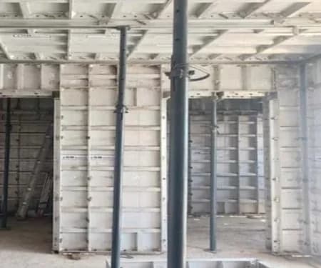 Integrated Aluminium Formwork & Protection Screen