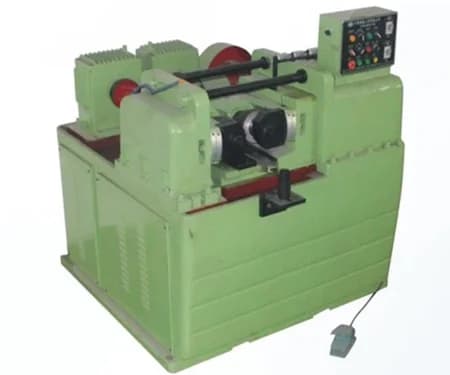 China Aluminium Alloy Two Roller Thread Rolling Machine