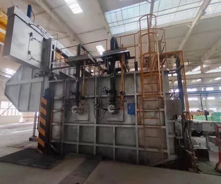 High Purity Aluminium Double Tilting Furnace