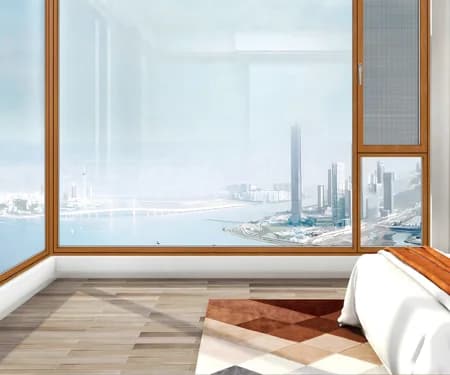 LM125slim Aluminium Clad Wood Inner Window Series