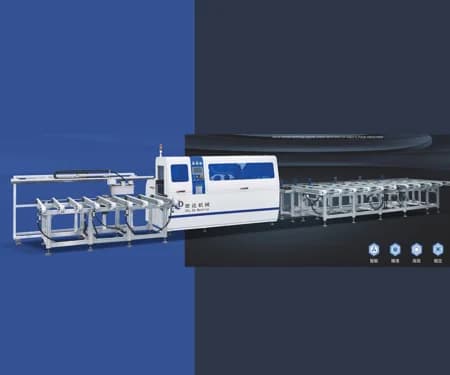 Fully Automatic Industrial Aluminium Cutting Line