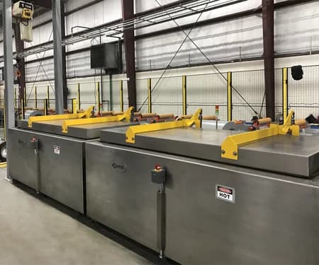 Infrared Ovens for Preheating Bolsters