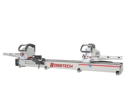 Aluminium and uPVC Double Head Cutting Machine