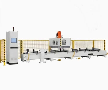 Lx-CNC-7000 High-Speed 4-Axis CNC Machining Center for Metal