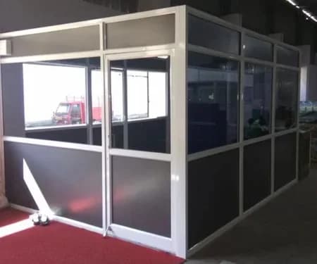 Aluminium Glass Partition