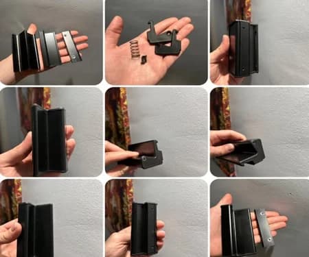 Aluminium Clip Arms for Sliding Door