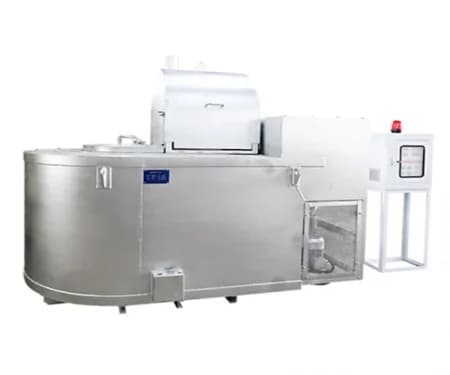 Aluminium Natural Gas Melting Furnace Graphite Crucible Furnace