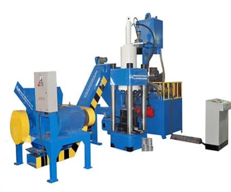 Briquette Press Machine for Scrap Metal