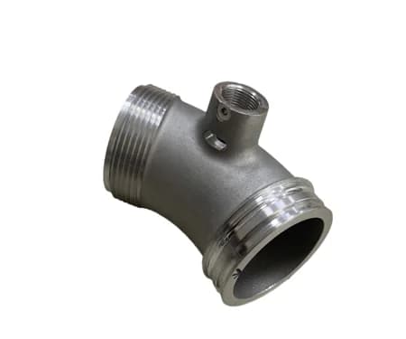 Aluminium Elbow with Drain Valve