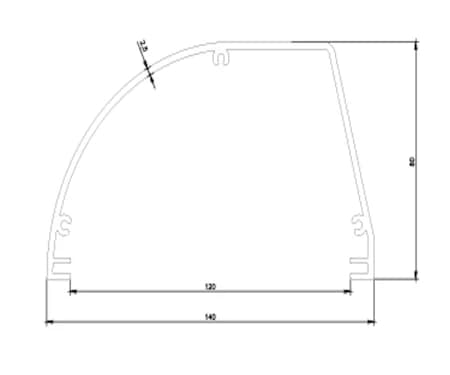 Aluminium Advertisement Profile