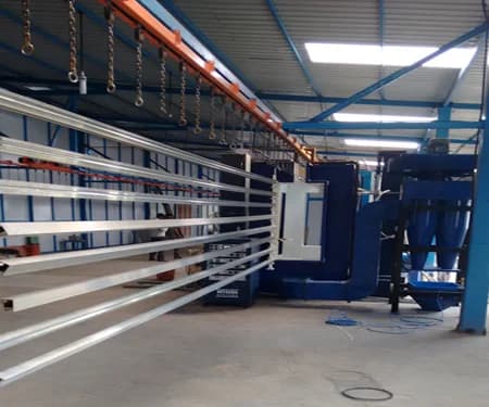 Powder Coating Plant for Aluminium Profile