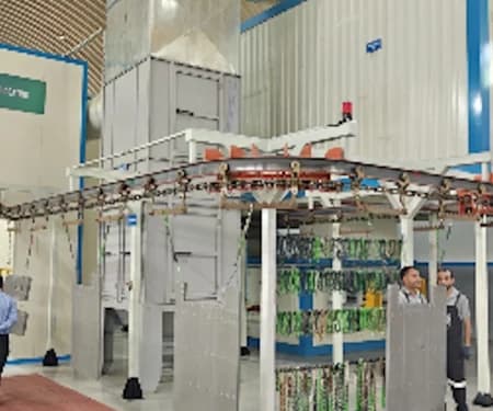 Conveyorized Powder Coating Plant