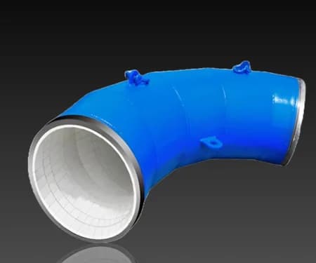 High Alumina Ceramic Lined Bend Pipes