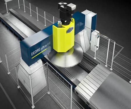 Milling Machine for Aluminium Plates