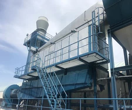 FS Flat Bag Dust Collector with Secondary Filtration