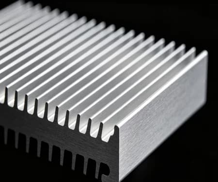 6063-T5 Aluminium Heat Sink Profile