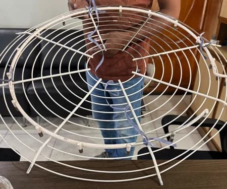 Aluminium Pedestal Fan Cover