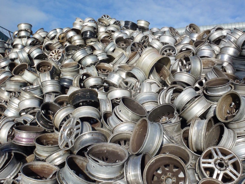 alloy wheel scrap