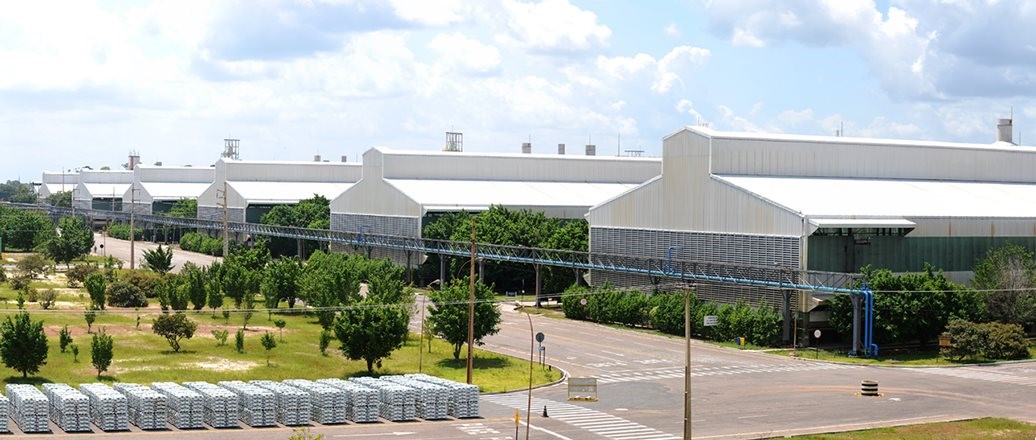 Albras aluminium caught fire