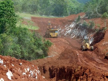Jamaica's bauxite hits low