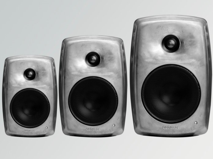 Genelac relaunches its popular loudspeaker models with RAW aluminium finish look