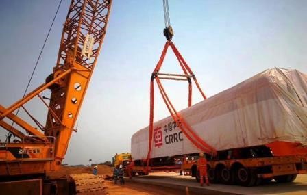 Diesel Locomotives dropped in Guinea to enhance Bauxite transit