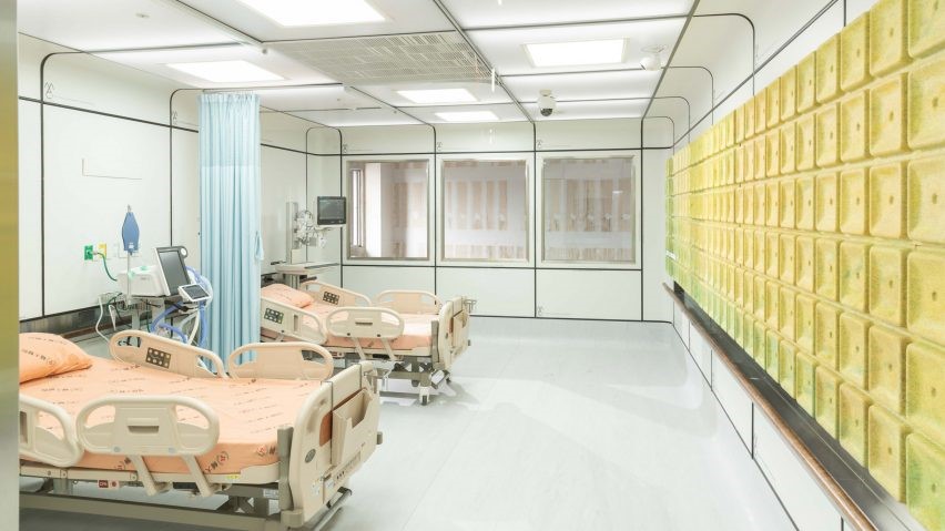 Miniwiz creates prototype modular ward for hospitals using recycled aluminium