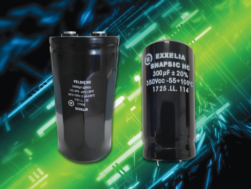 Charcroft samples high density aluminium electrolytic capacitors