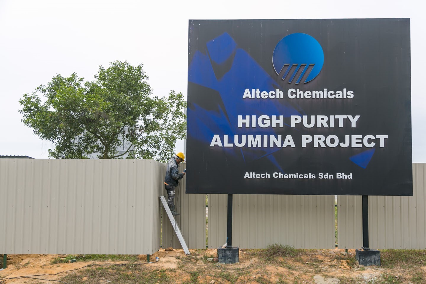 Altech Announces Its Hpa Stage 2 Construction Works Complete Bauxite Mining Price Ore Mineral Formula Production