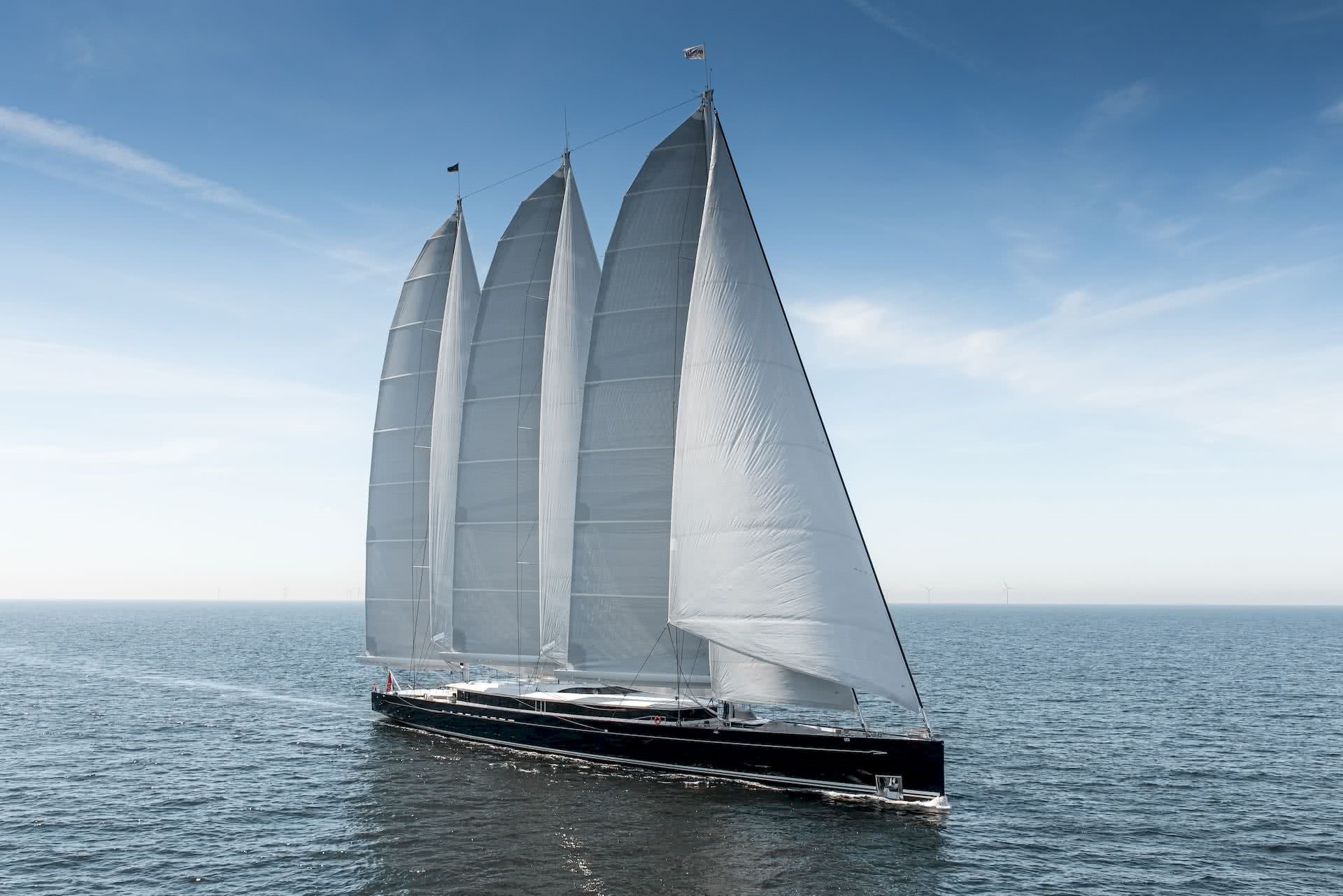Royal Huisman delivers the world’s largest aluminium sailing vessel Sea Eagle II
