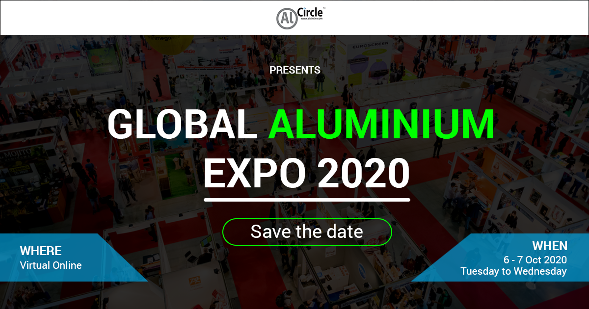 Save the Date! AlCircle announces first-of-its-kind “Global Aluminium Expo 2020”