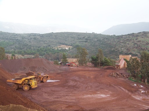 Greece export of Bauxite