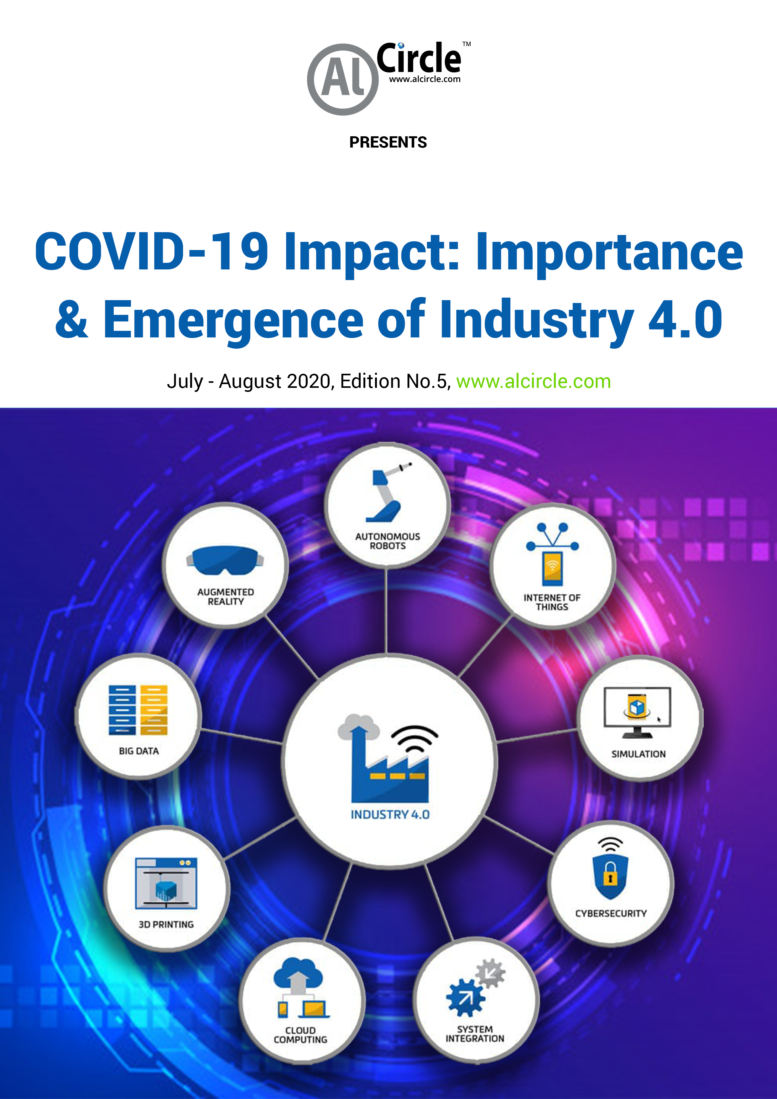  Launched! AlCircle’s fifth quarterly e-Magazine “Covid-19 Impact: Importance & Emergence of Industry 4.0”