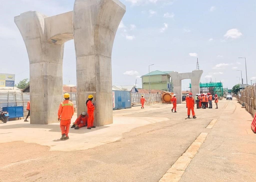 Tamale interchange project, a part of Sinohydro-bauxite deal