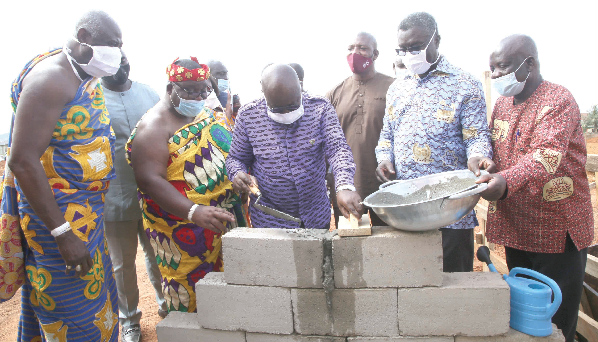 President of Ghana lays foundation stone for metal casting plant
