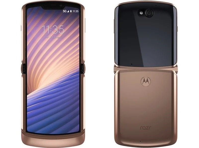 Aluminium replaces plastic for Motorola Razr 5G