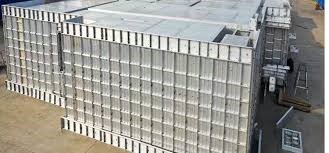 Low carbon aluminium for construction site