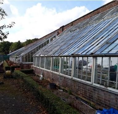 Aluminium frames replaces timber structures at Tatton Park Glasshouses