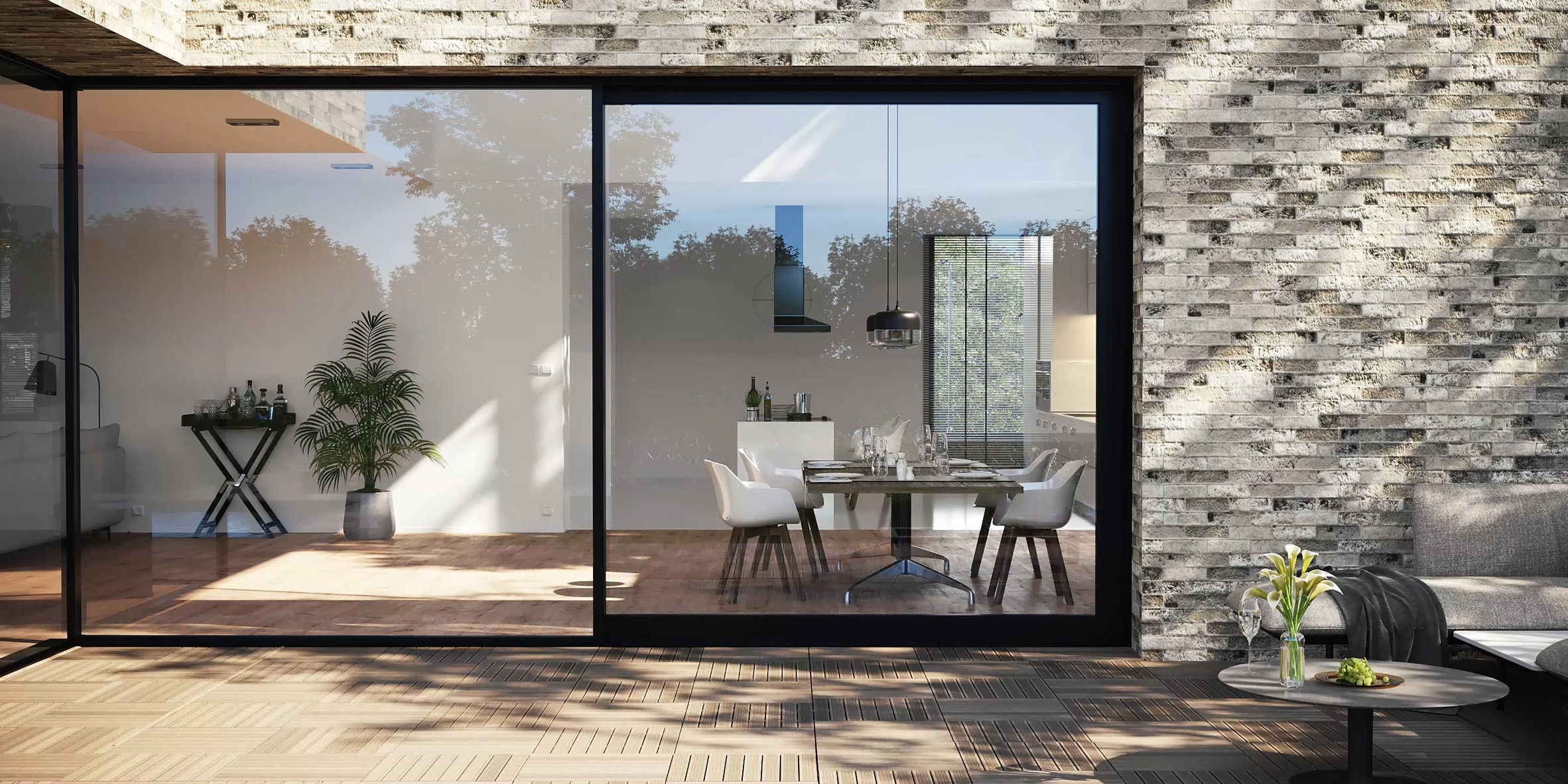 Reynaers Aluminium rolls-out minimal MasterPatio sliding-window system