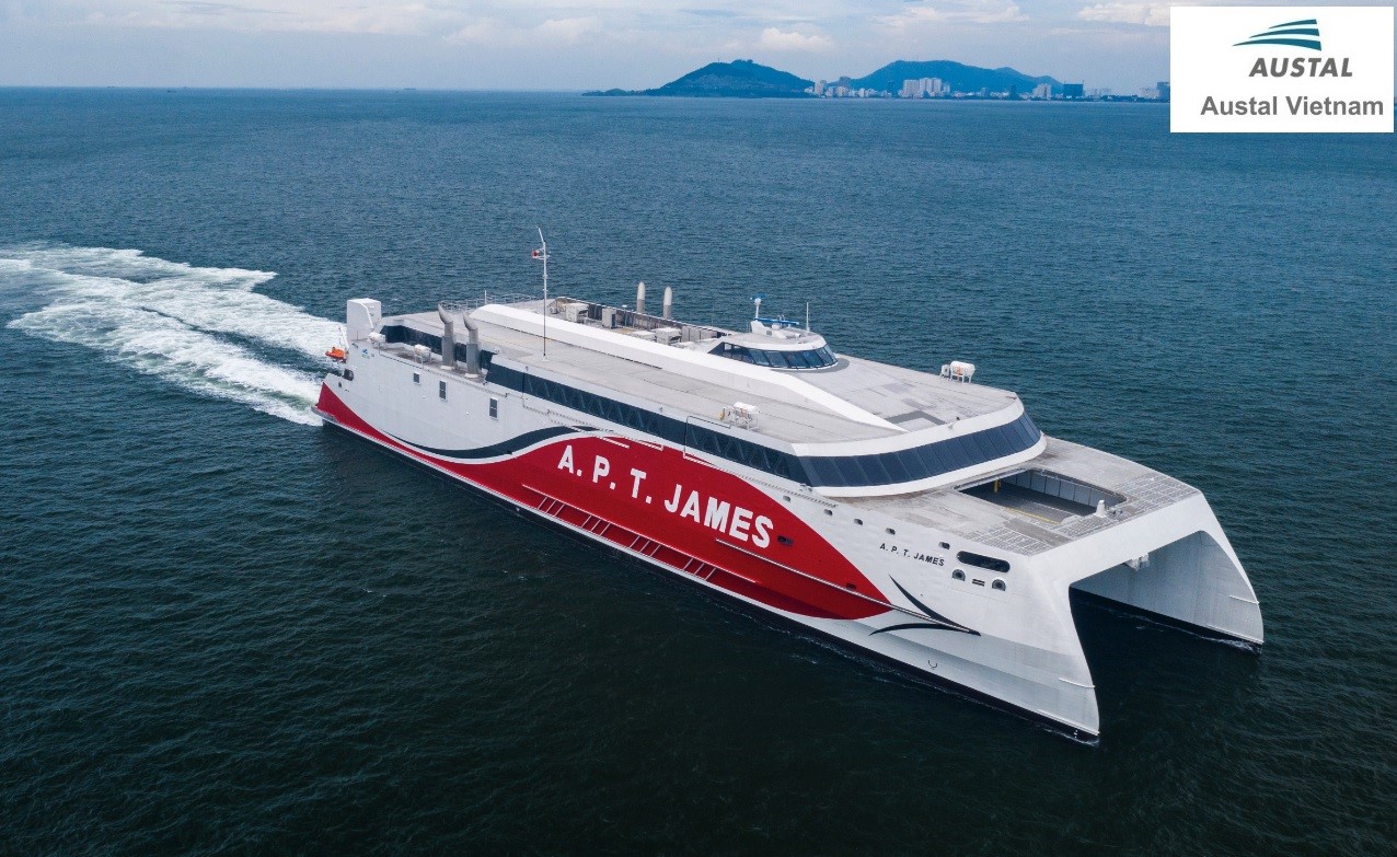 Austal Vietnam delivers its first all-aluminium high-speed catamaran 
