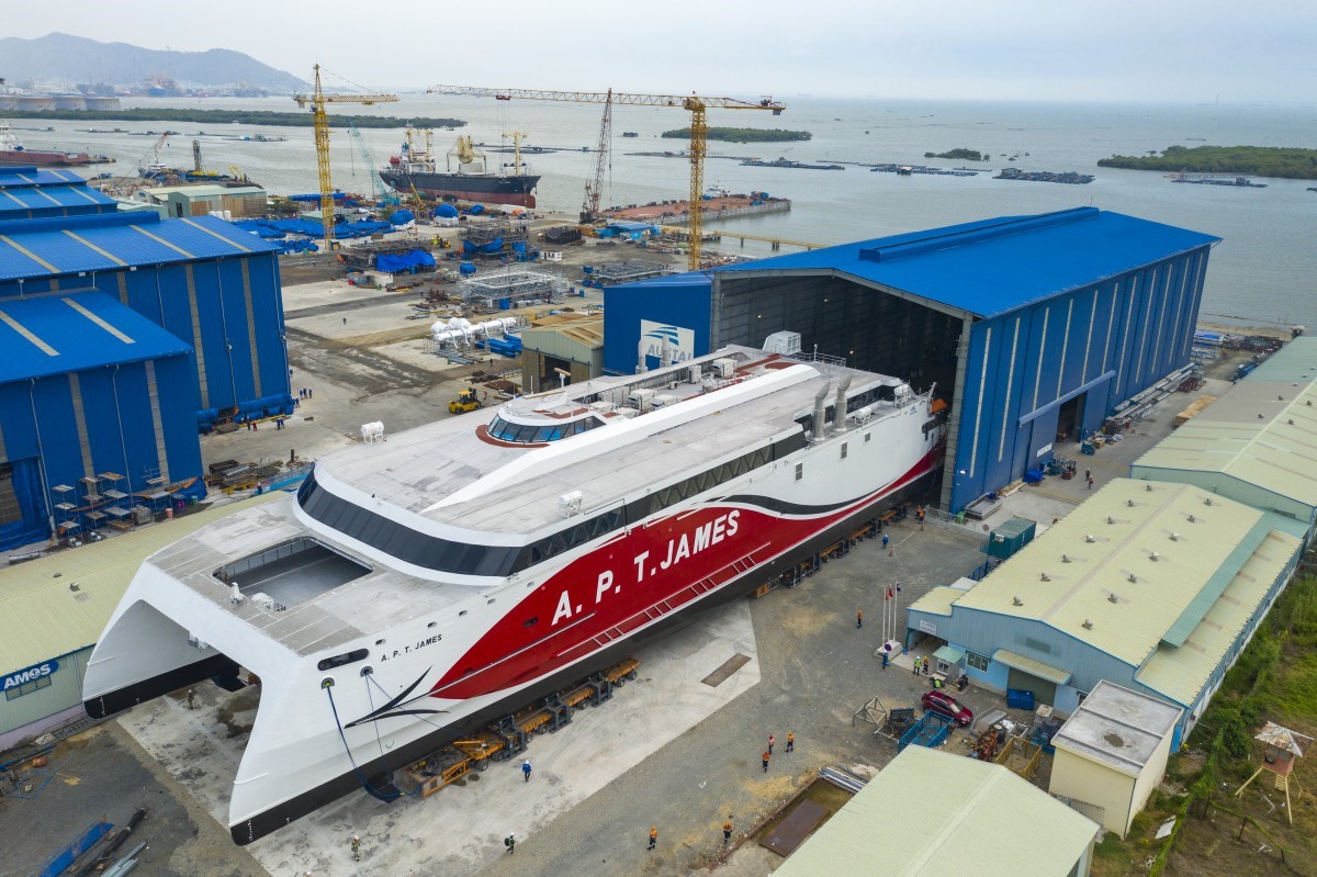 Austal Vietnam delivers its first all-aluminium high-speed catamaran 