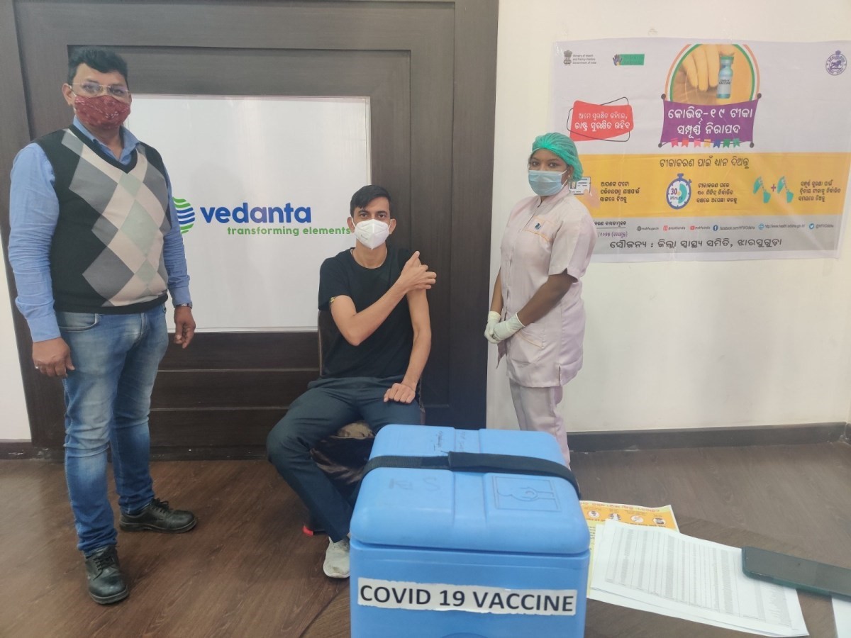 Vedanta Aluminium’s COVID-19 vaccination drive
