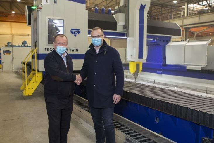 Skoda Vagonka applauds for the opening of Europe's largest Aluminium machine tool 