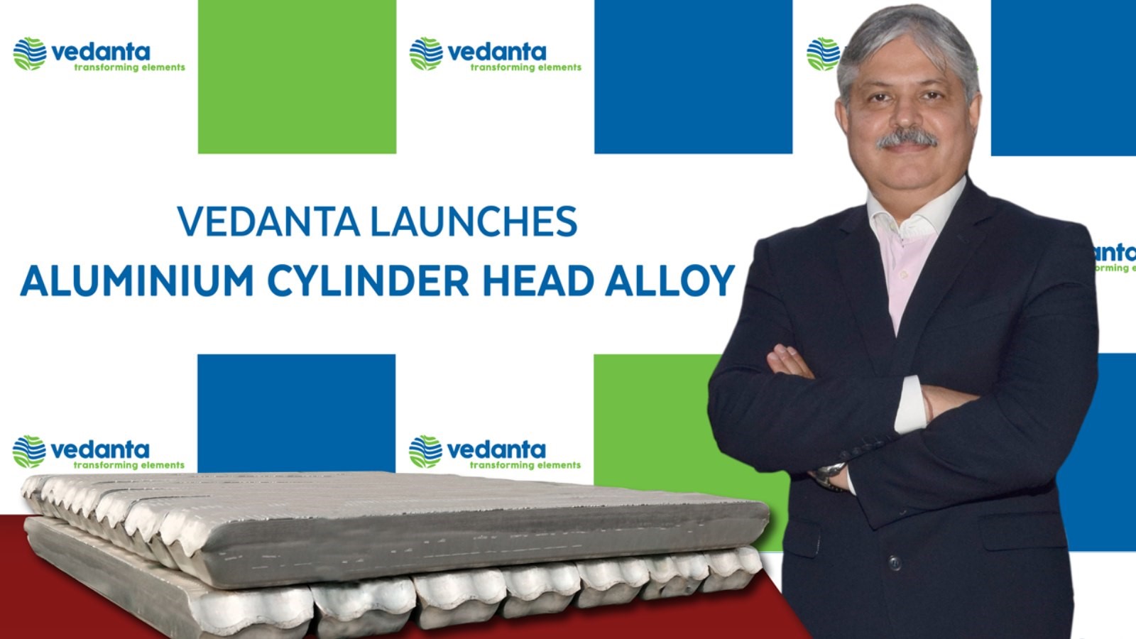 Vedanta unveils Aluminium cylinder head alloy 