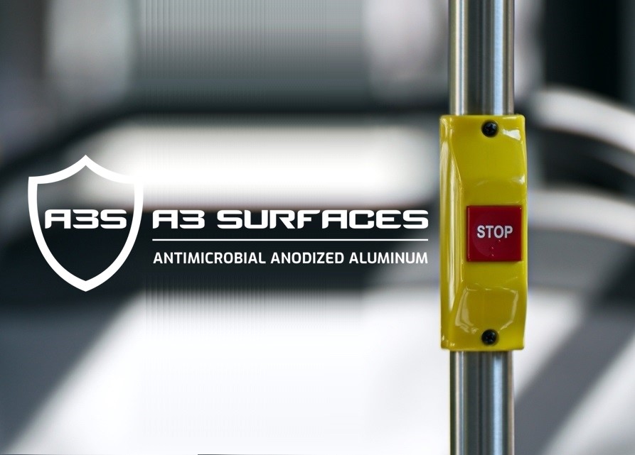 A3 Surfaces stands confident of its antimicrobial anodized Aluminium product