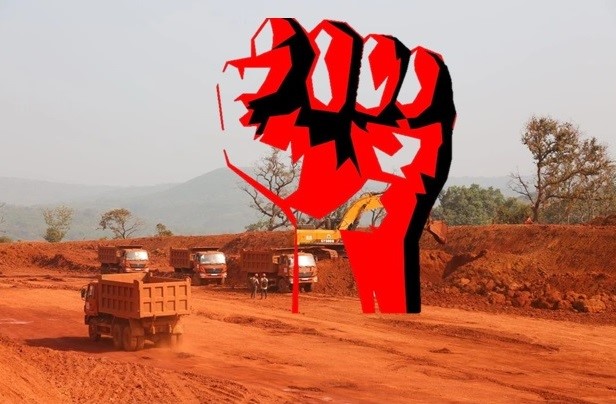 Protests in Guniea Bauxite mine